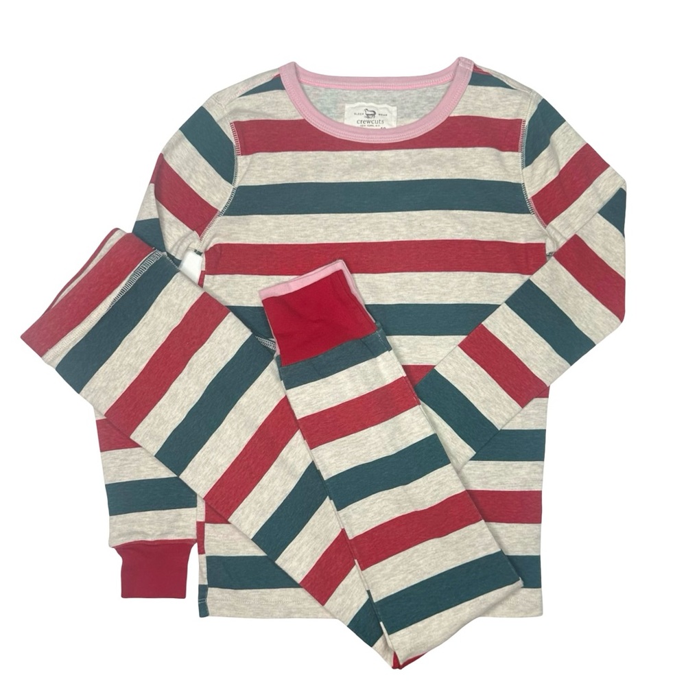 Crewcuts Stripe Holiday Pajamas‎